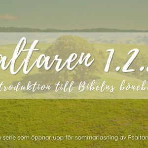Psaltaren 1-2-3 del 3: Psalm 2 – Konspiration mot Gud och Guds makt
