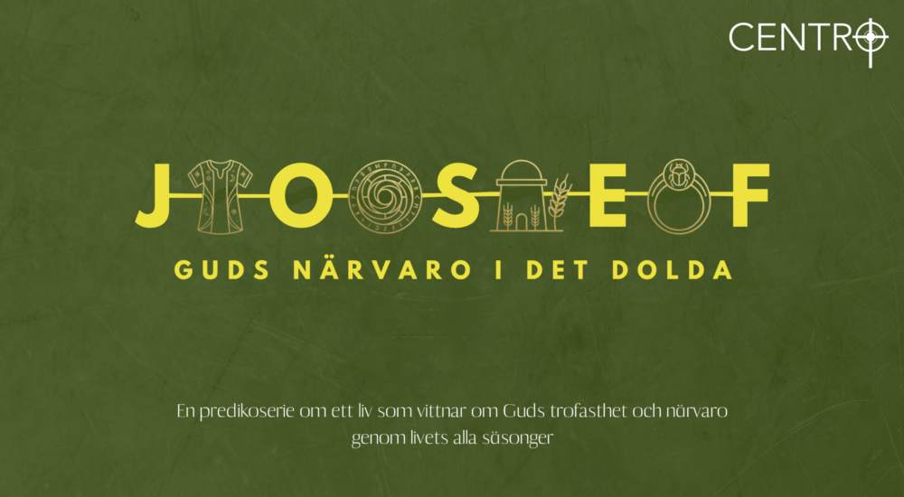 Josef-Guds närvaro i det dolda-Del 1: Skulle du bli vår Kung? 1 Mos 37:3-11; 23-28